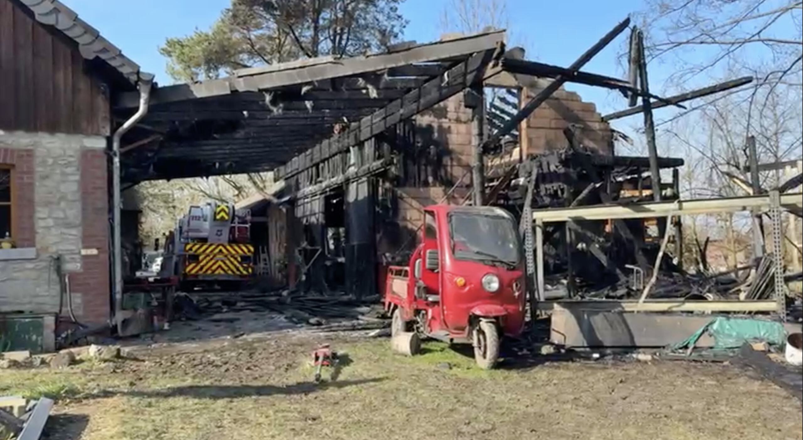 The devistating fire @ Arthurgreenbean