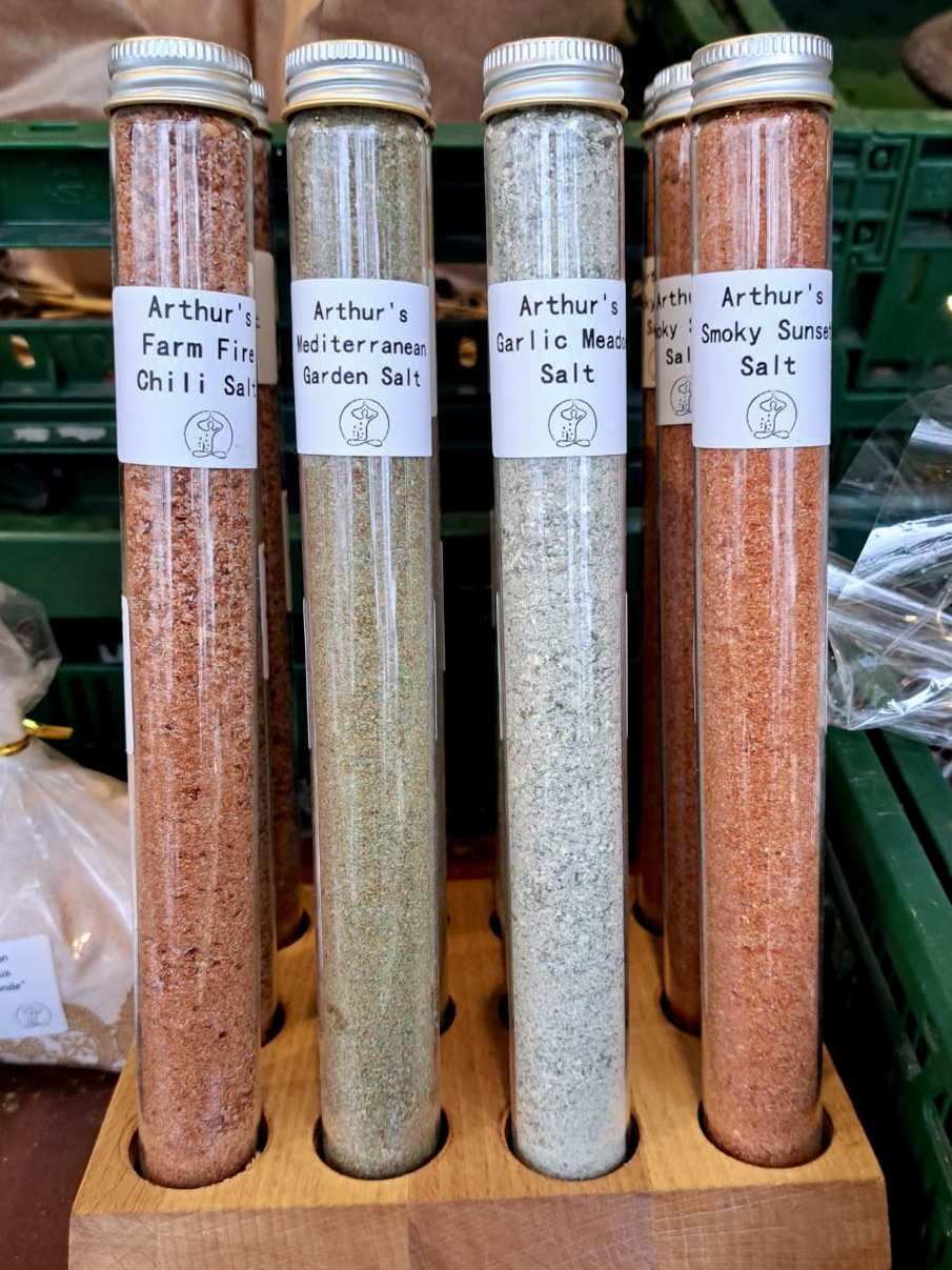 A Little Surprise from Our Herb Kitchen 🌿 Our New Handmade Herb & Seasoning Salts